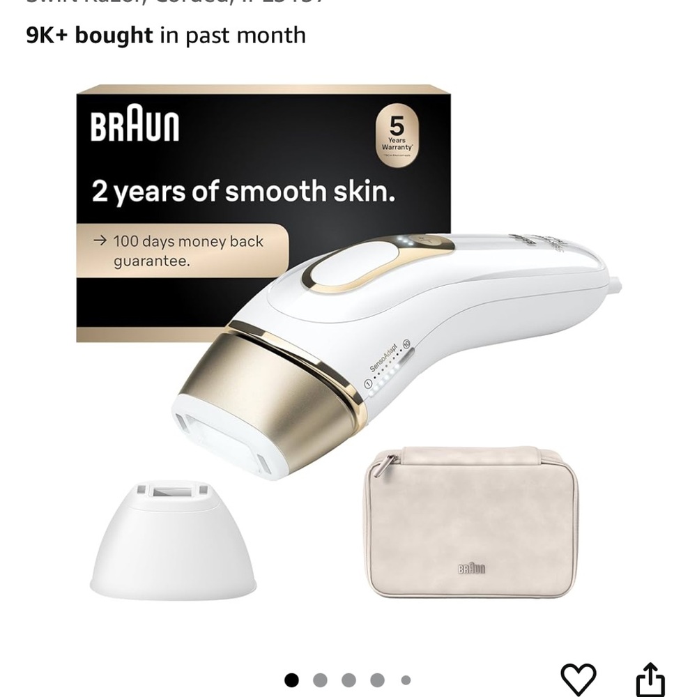 Braun IPL Hair Removal Device